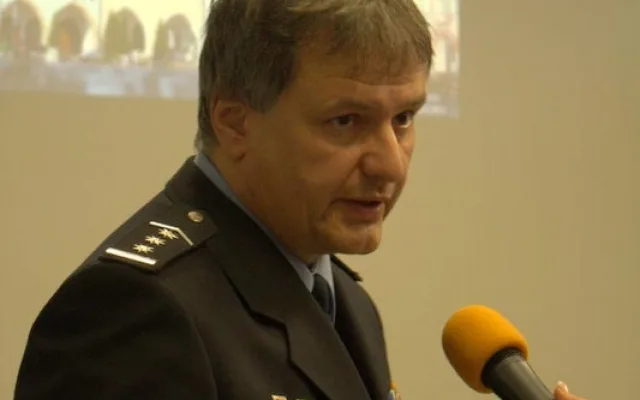 Plukovník Roman Bláha, náměstek ředitele krajského ředitelství pro vnější službu