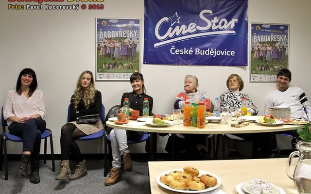 Herci z filmu Babovřesky v multikině CineStar