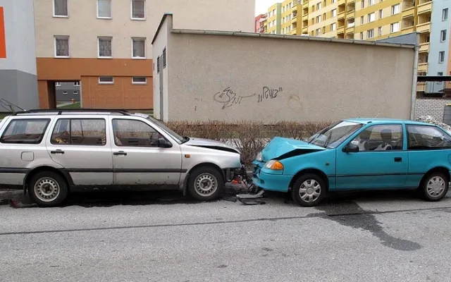 Nehoda v ulici Jana Bendy