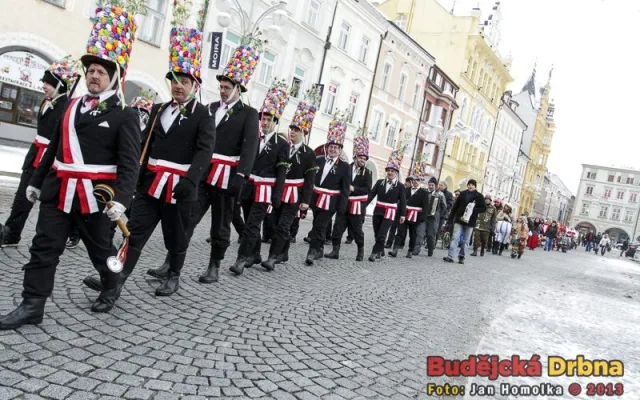 Masopustní koleda v Budějcích