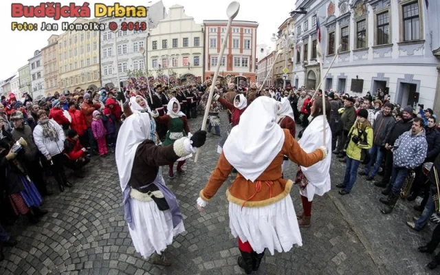 Masopustní koleda v Budějcích