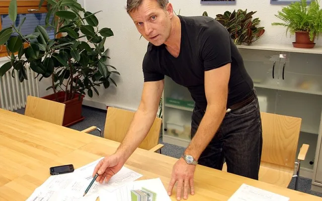 Pavel Kubáň nad projektem nových šatech Základní školy Grünwaldova