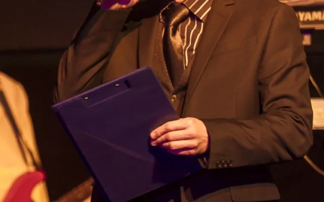Moderování večera se zhostil David Kovařík