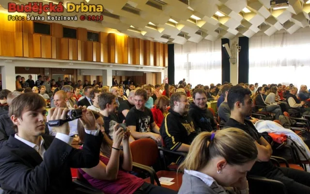 Akce se konala v aule Jihočeské univerzity