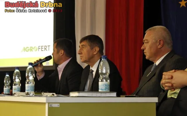 Zástupci AGROFERTu v Budějcích