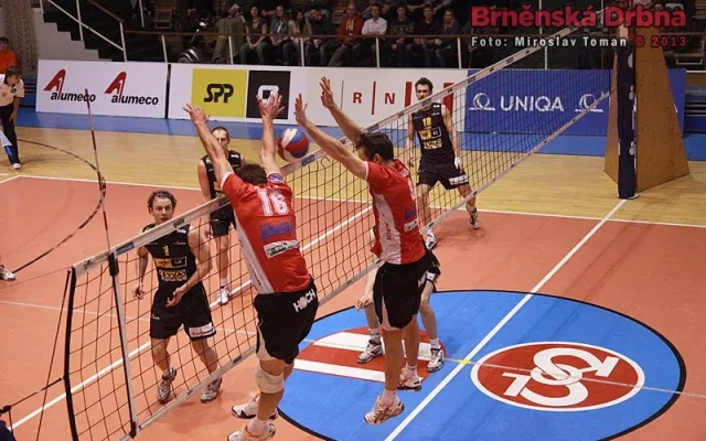 Volejbal Brno - VK Jihostroj České Budějovice 0:3