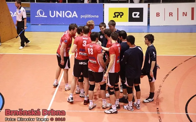 Volejbal Brno - VK Jihostroj České Budějovice 0:3