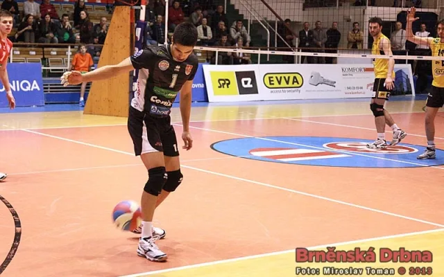 Volejbal Brno - VK Jihostroj České Budějovice 2:3