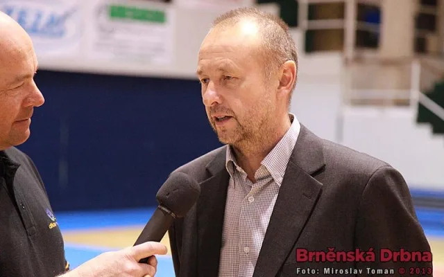 Trenér brněnských volejbalistů Miroslav Malán