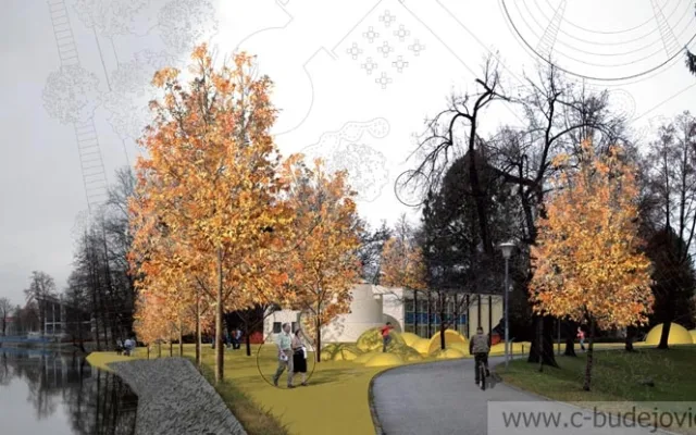 Vítězný návrh na revitalizaci parku Háječek
