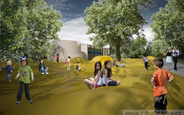 Vítězný návrh na revitalizaci parku Háječek