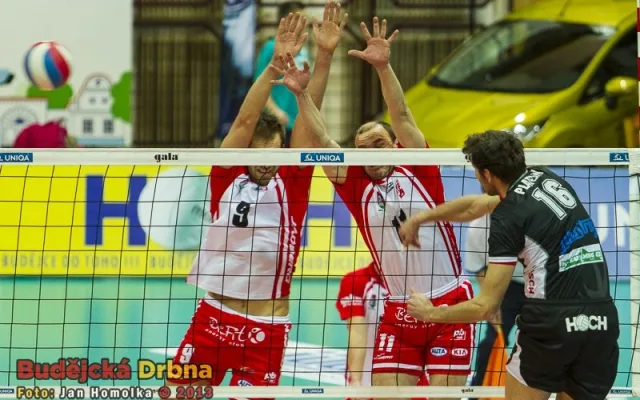 VK Jihostroj České Budějovice - Volejbalový oddíl Příbram 3:0