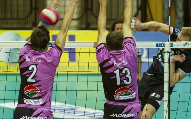 VK Jihostroj České Budějovice - Volejbalový oddíl Příbram 3:2