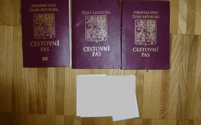Falešné cestovní pasy