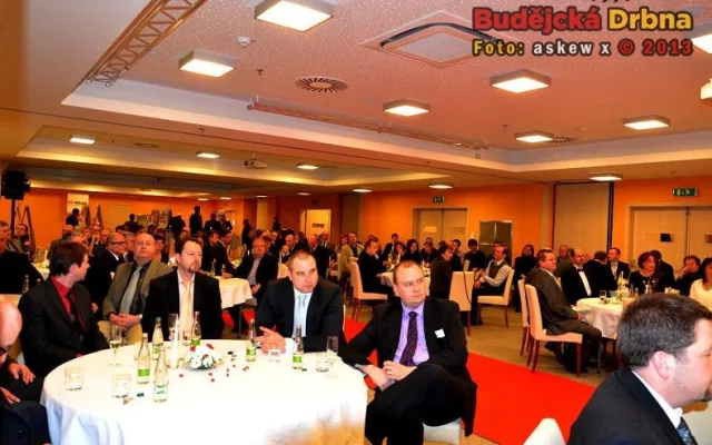 Slavnostním udílení cen PRESTA Jižní Čechy 2010 - 2012
