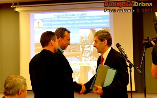 Slavnostním udílení cen PRESTA Jižní Čechy 2010 - 2012