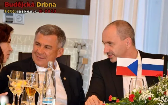 Rustam Nurgalijevič Minnichanov s Martinem Kubou