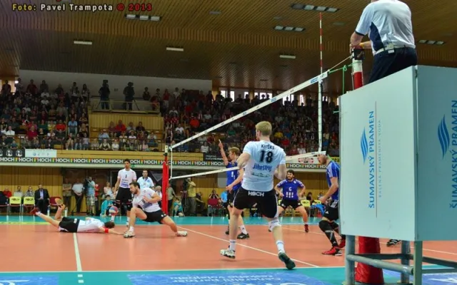 VK Jihostroj České Budějovice - VK Ostrava 3:1