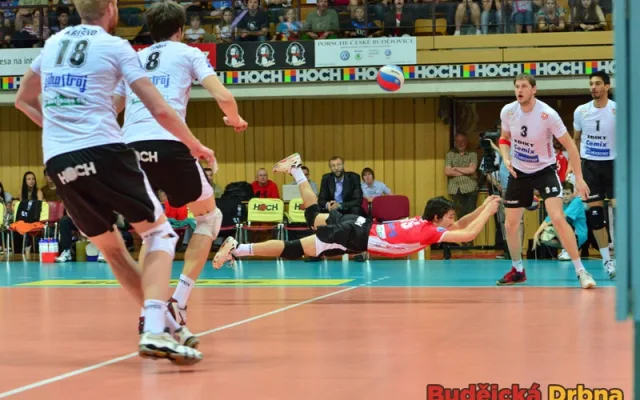 VK Jihostroj České Budějovice - VK Ostrava 3:1