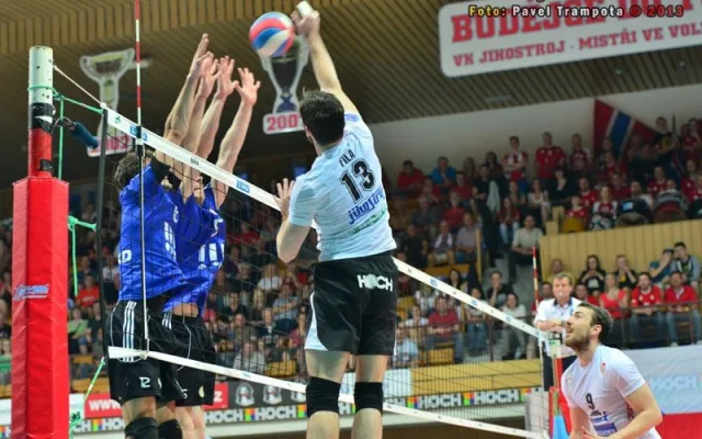 VK Jihostroj České Budějovice - VK Ostrava 3:1