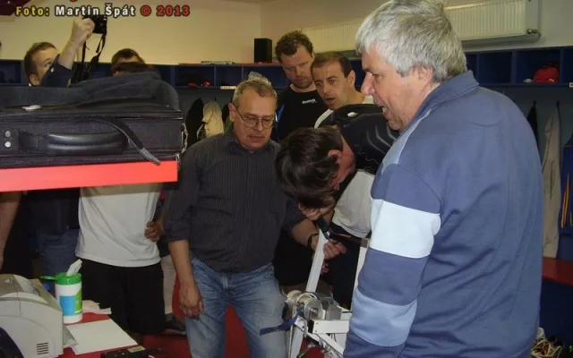 Hráči HC Mountfield absolvovali hned na začátku letní přípravy Wingate test