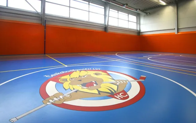 Sportovní hala v HOKEJOVÉM CENTRU POUZAR