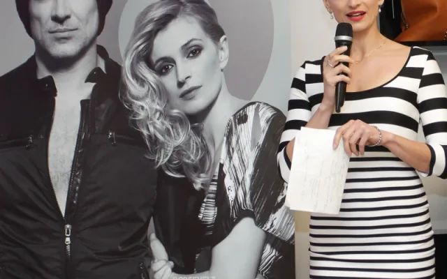 Večerem provázela herečka a tvář Roosevelt Fashion Storu Ivana Jirešová