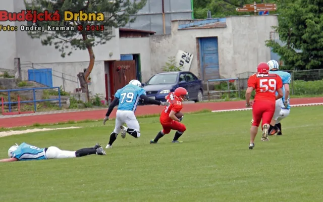 Budweis Hellboys - Warriors Karlovy Vary 35:0