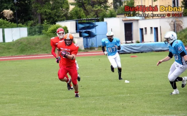 Budweis Hellboys - Warriors Karlovy Vary 35:0