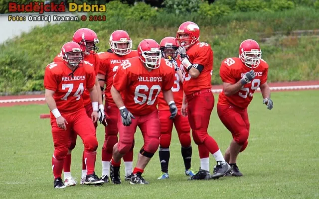 Budweis Hellboys - Warriors Karlovy Vary 35:0