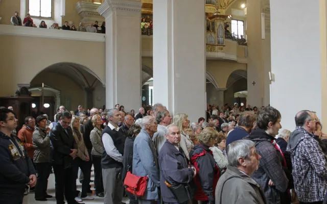 Slavnostní znovuotevření katedrálního chrámu svatého Mikuláše