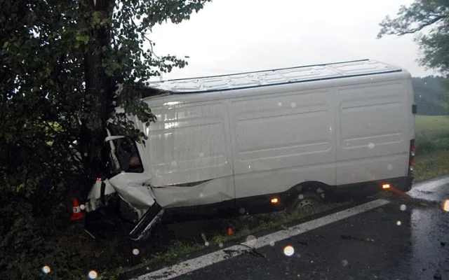 Tragická nehoda Iveco Daily u Nové Hospody