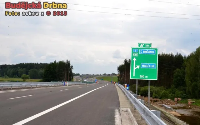 Nový úsek dálnice D3