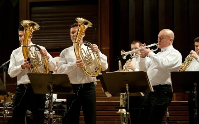 Vánoční koncert Jižanů v koncertní síni  Otakara Jeremiáše