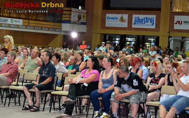 Veřejná diskuze ve Sportovní hale, Budějce 8.7.2013
