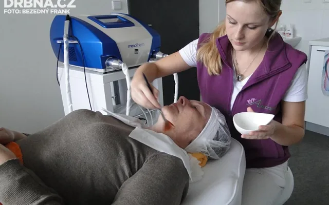 Omlazení obličeje bipolární radiofrekvencí v Amaryllis Beauty Institutu