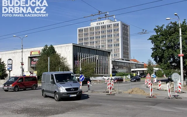 Rekonstrukce křižovatky Mánesova - Lidická