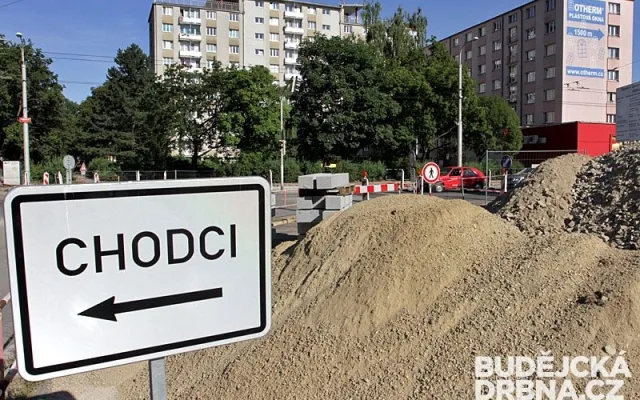 Rekonstrukce křižovatky Mánesova - Lidická
