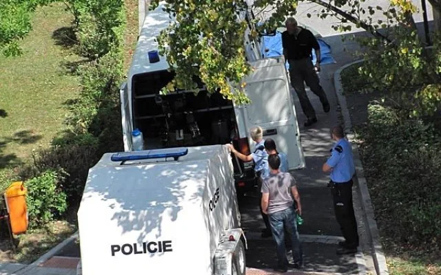 Na místě zasahovali pyrotechnici z Policejního prezidia