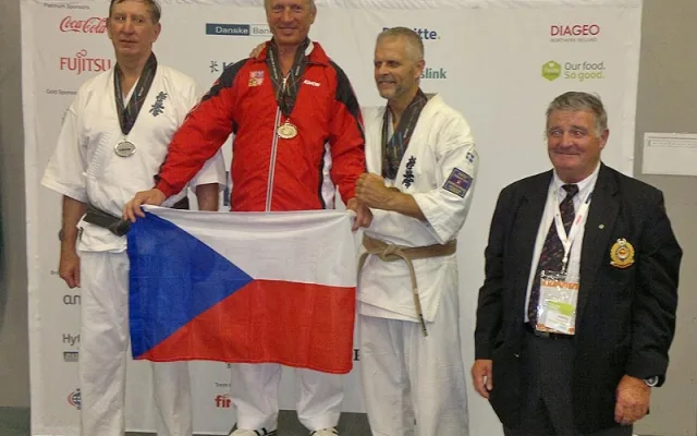 Jiří Faktor zvítězil v disciplíně kumite