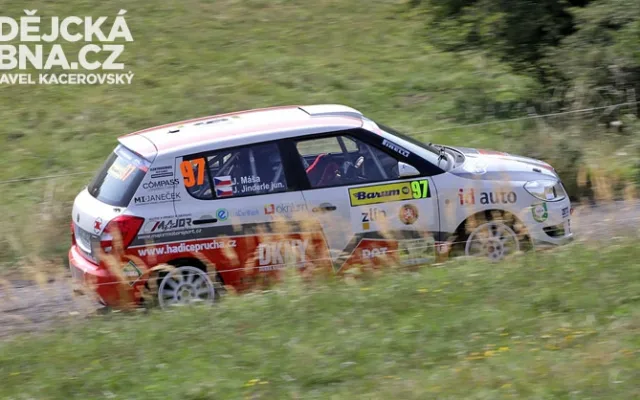 Jiří Máša - Jan Jinderle junior (Škoda Fabia R2)