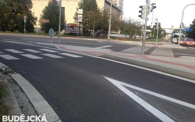 Křižovatka Lidická - Mánesova