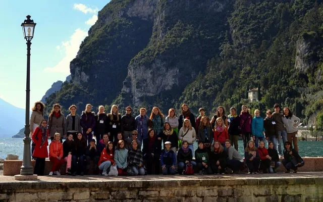 Canzonetta a Vox Novus u jezera Lago di Garda