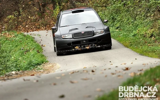 Škoda Fabia WRC v akci