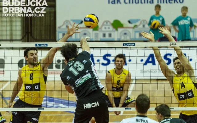 VK Jihostroj České Budějovice - Volejbal Brno 3:1