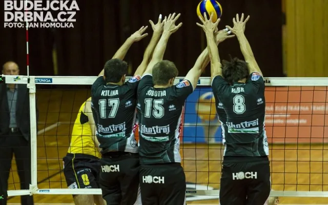 VK Jihostroj České Budějovice - Volejbal Brno 3:1