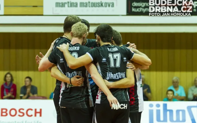 VK Jihostroj České Budějovice - Volejbal Brno 3:1