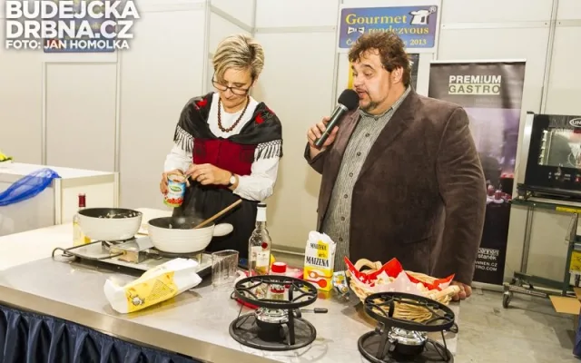 Ukázky receptů moderuje Daniel Kopál