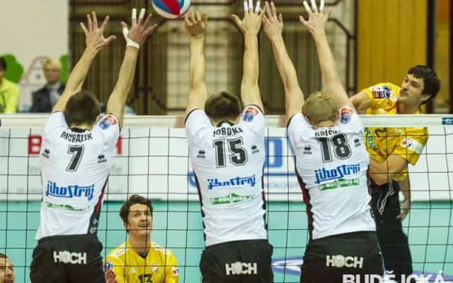 VK Jihostroj České Budějovice - VK Ostrava 3:0