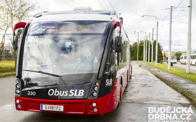 Trolejbus MetroStyle v Českých Budějovích